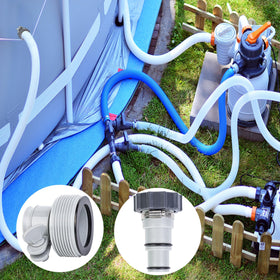 Augisteen 4-pack pool accessory box keeps adapters organized