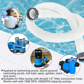 Augisteen PE EVA material hose delivers sturdy, long-lasting performance.