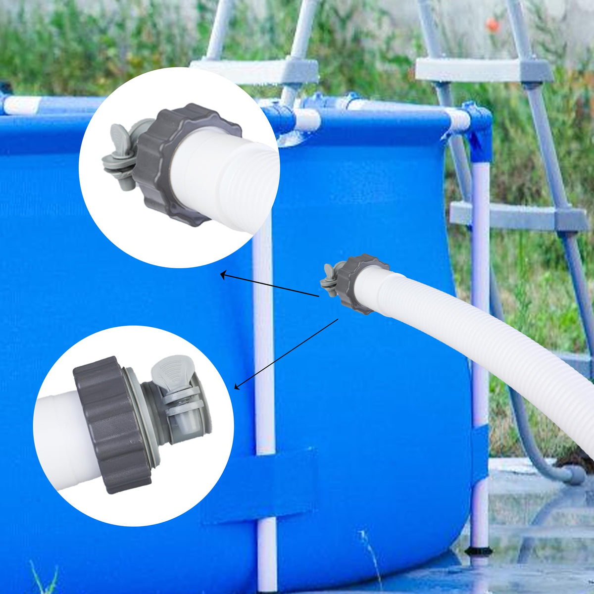 Augisteen installation steps for pool hose adapters simplify setup