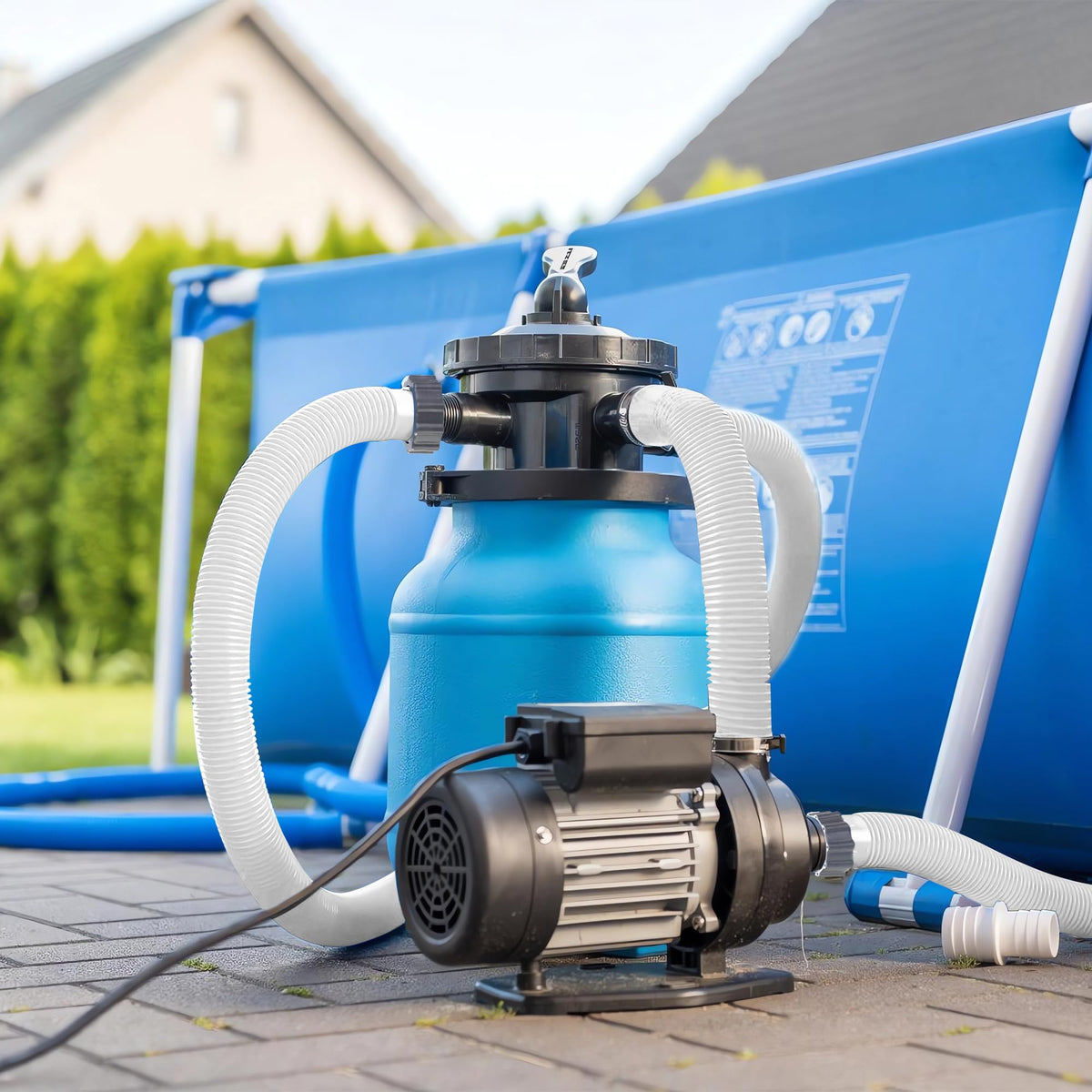 Augisteen replacement hose accessory supports simple pool maintenance.