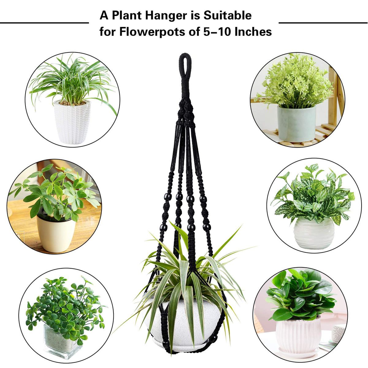 Augshy hanging planter on balcony adds outdoor charm and airflow.