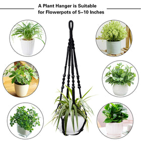 Augshy hanging planter on balcony adds outdoor charm and airflow.