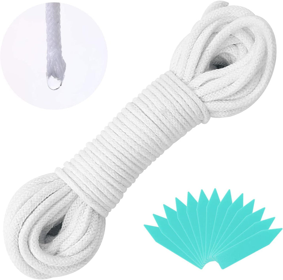 Augshy watering wick cord 70ft overview for automatic plant hydration