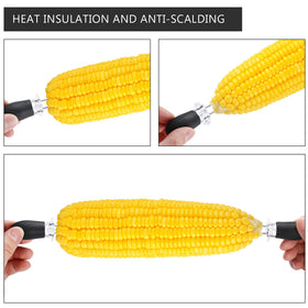 augsun butter spreader included, easy buttering on corn