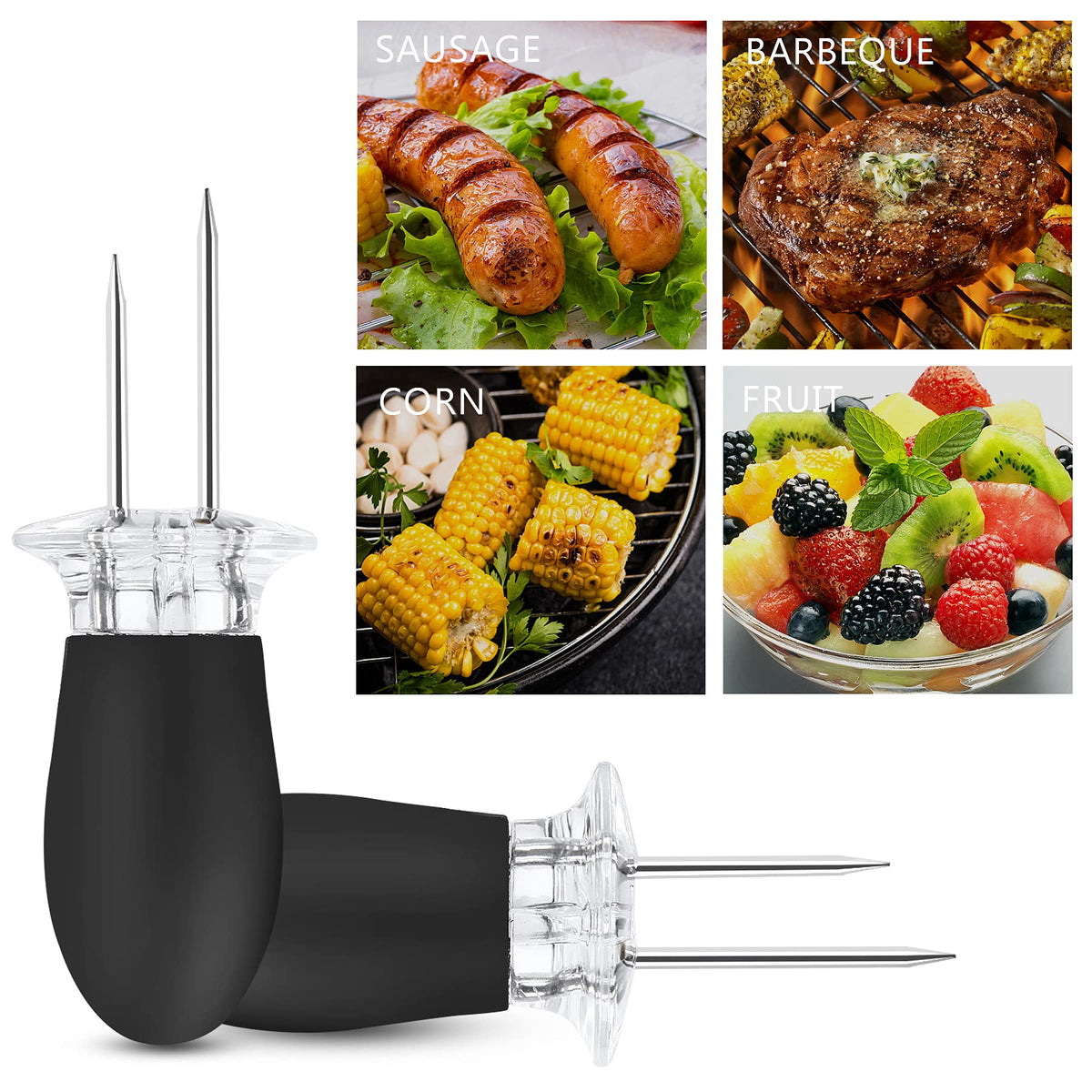 augsun corn holders used outdoors for barbecues and picnics