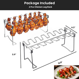 auisea two-pack drumstick rack set for family gatherings