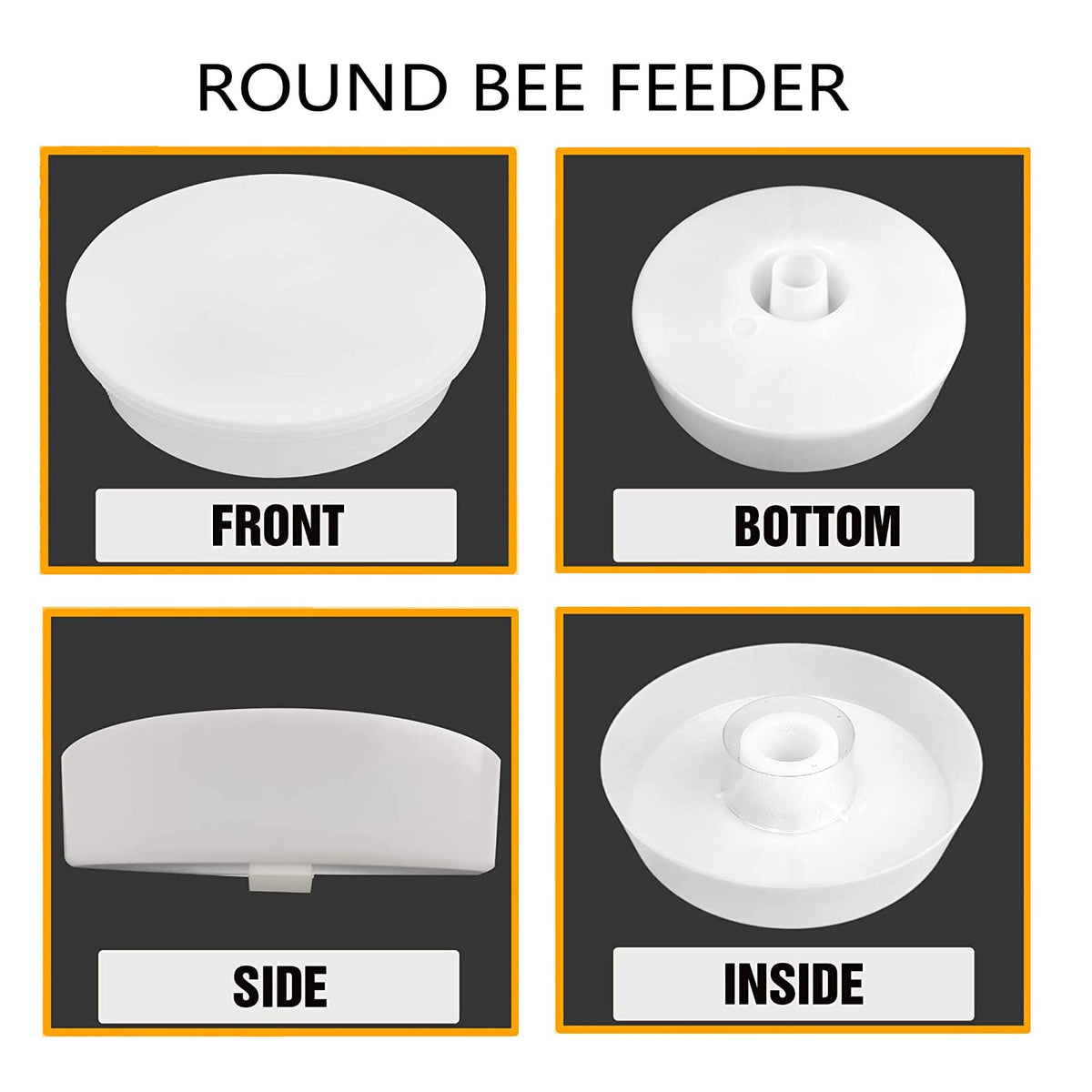 AukBeeFun anti-drowning texture detail supports safe feeding for bees.