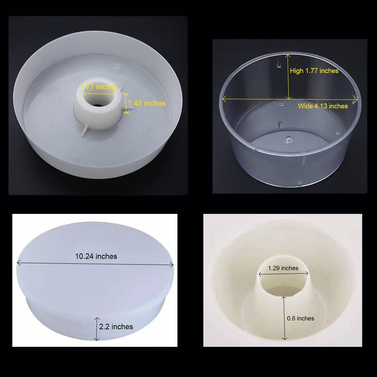 AukBeeFun transparent cup view enables clear monitoring of bee feeding.