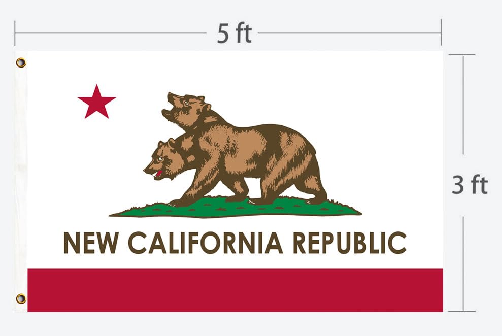 AUKUTOCO NCR flag UV fade-resistant print withstands sun and weather