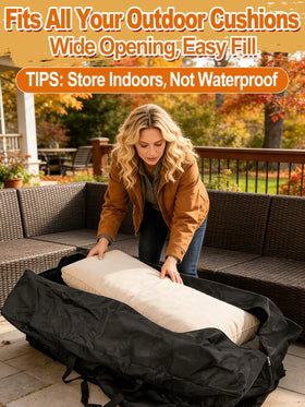 Aulock 140-gallon bag with four handles for versatile carrying