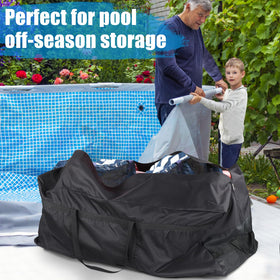 Aulock storage bag overhead view showing large capacity and sturdiness