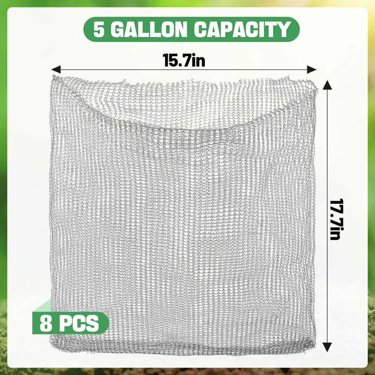 Aulock guard basket easy install and removal for seasonal planting.