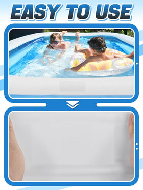 Aulock patch for in-ground and above-ground pools.
