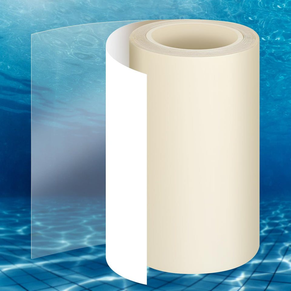Aulock TPU patch roll for 4in by 9.8ft, ready for pool repairs.