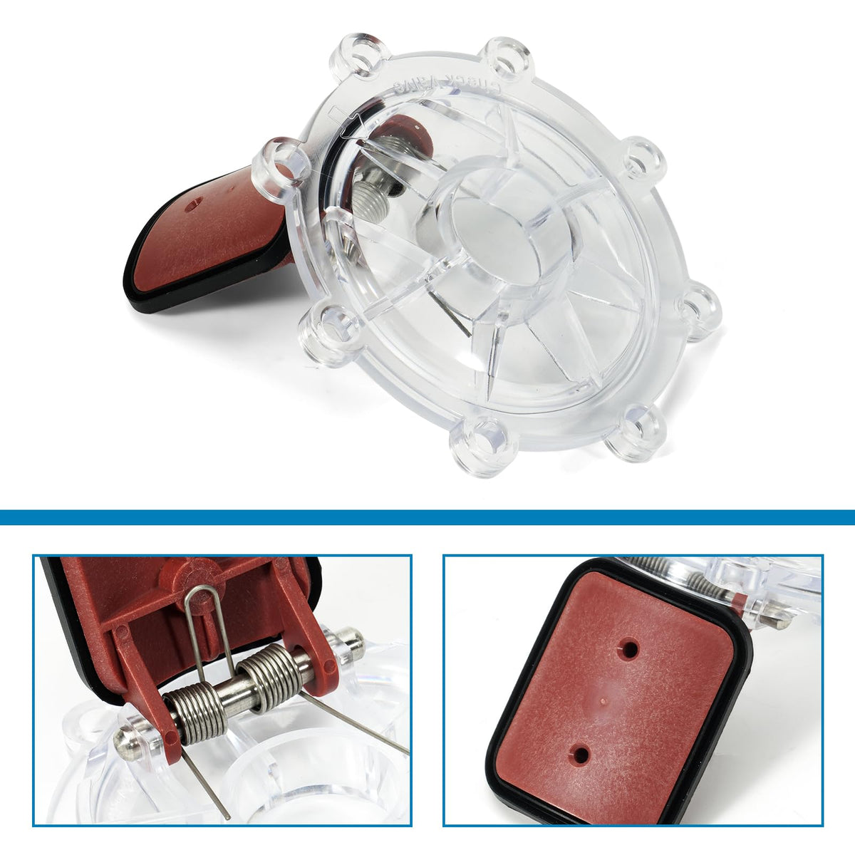 Aumzong 7056-7235 kit image showing complete valve cover set