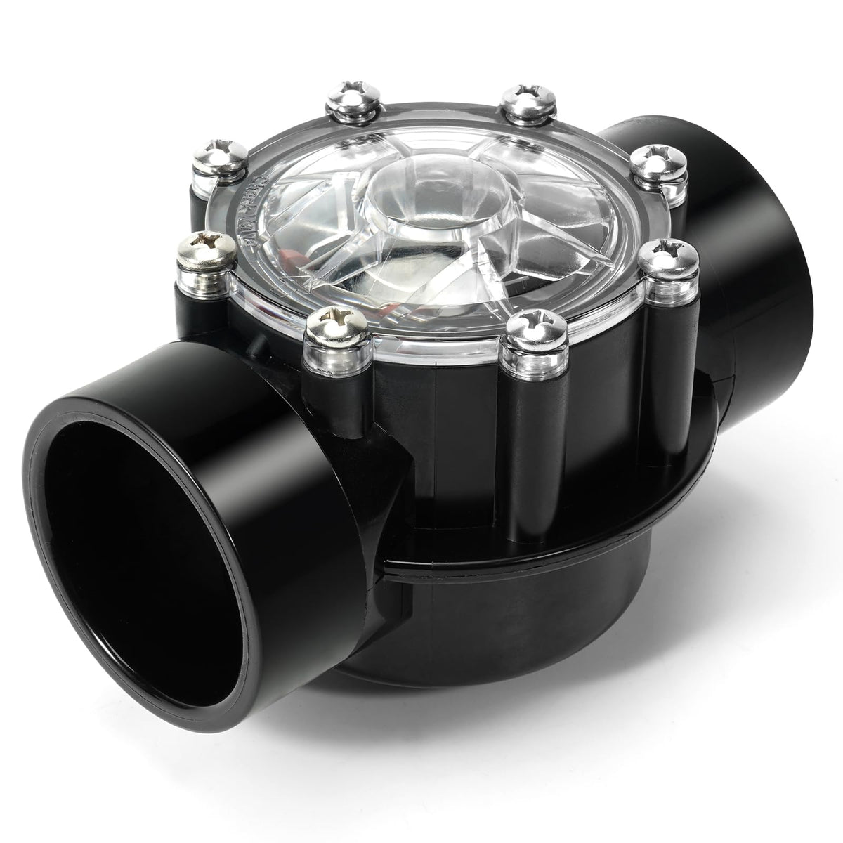 Aumzong 7305 PVC check valve assembly for pool and spa systems.