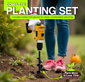 Auntr auger – great for posts, lights, and umbrellas.