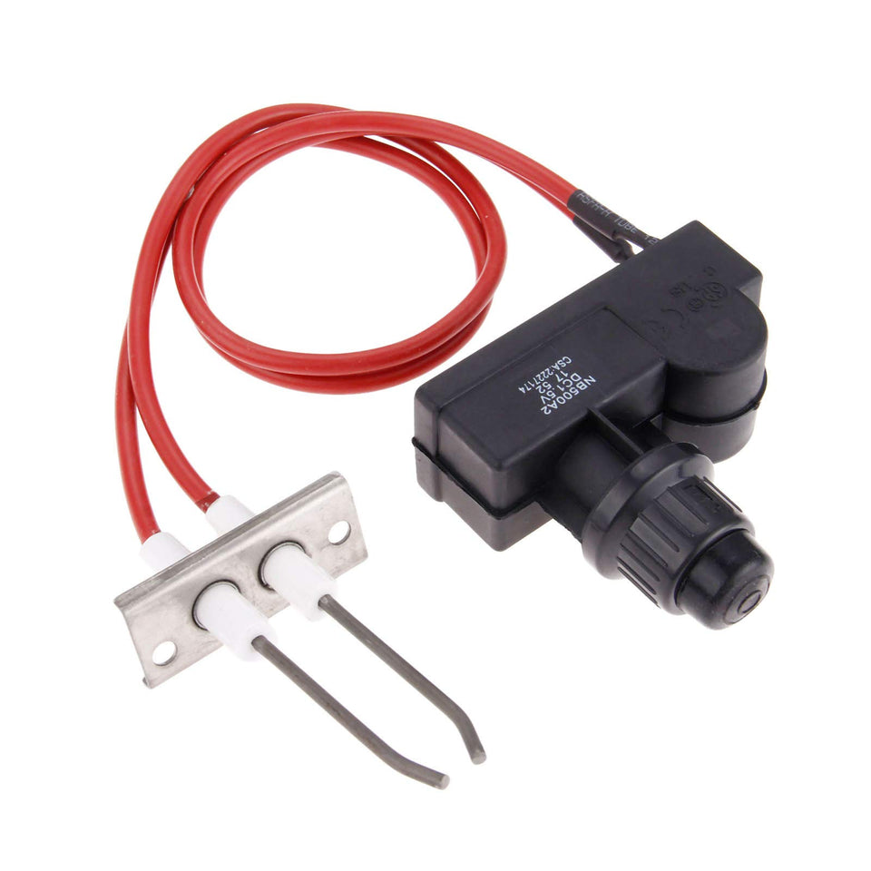 Aupoko double ignition electrode for reliable gas ignition.