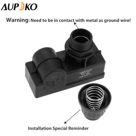 Aupoko piezo electric igniter delivering consistent sparks.