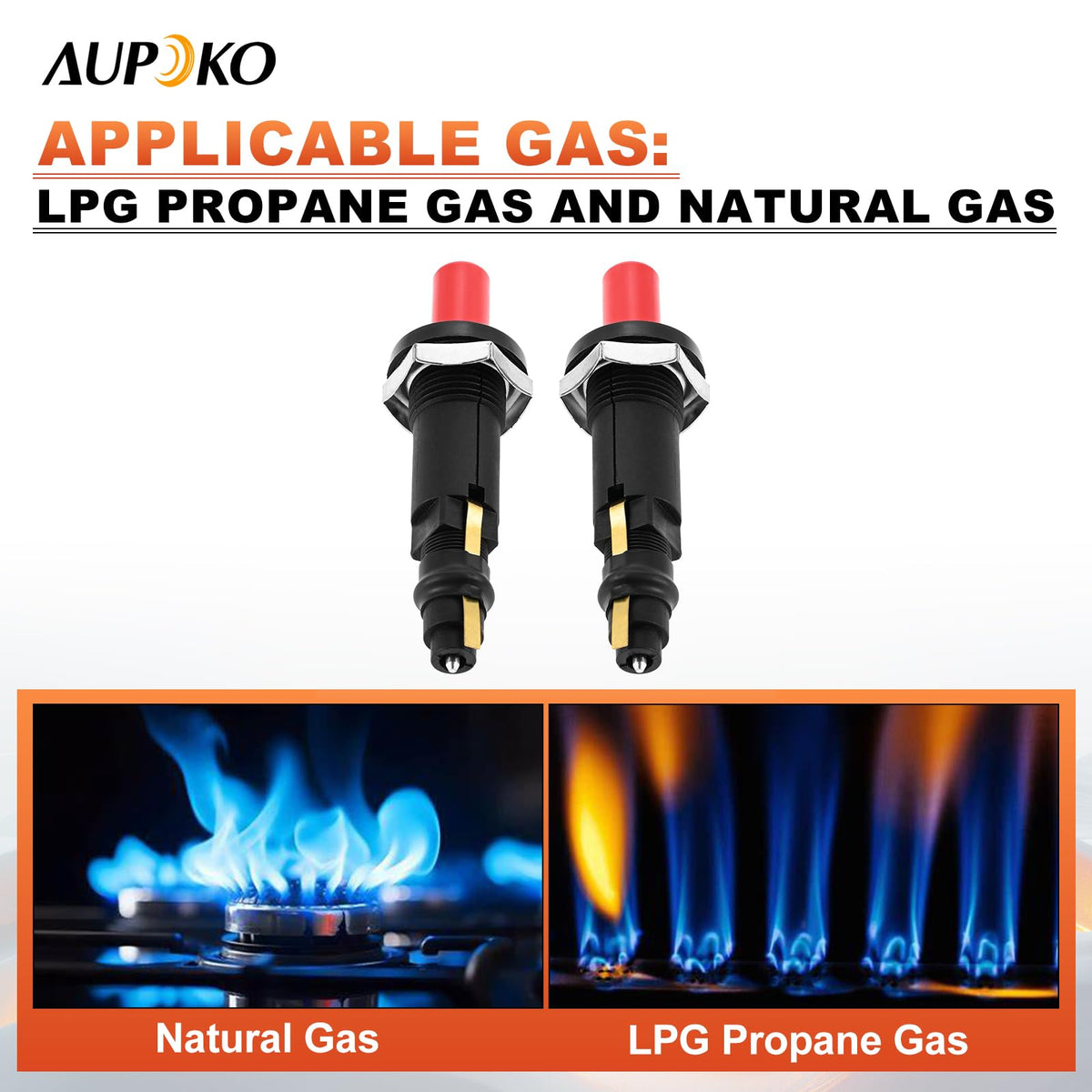 Adjustable spark gap on the Aupoko igniter ensures consistent ignition.
