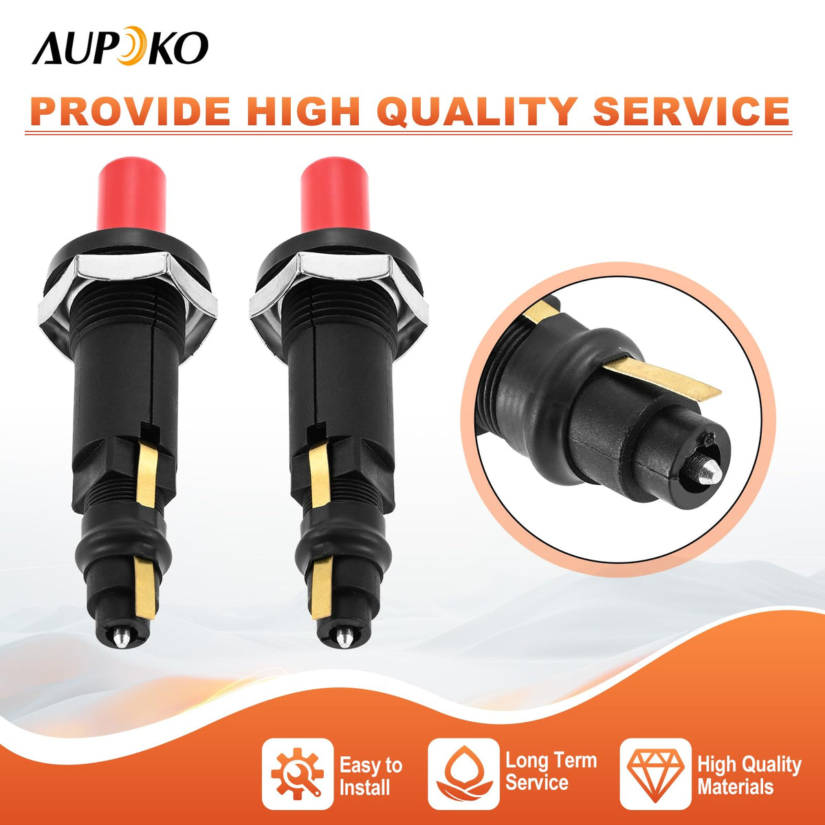 Two-pack Aupoko ignition set ready for BBQ and spud cannons.