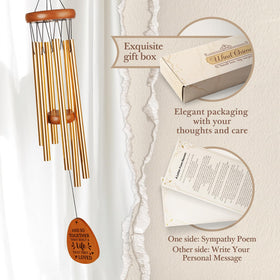 Aurahouse wind chime captures breeze melodies for peaceful moments.