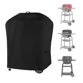 Aurmer Bistro Pro grill cover with handle and straps for secure outdoor protection