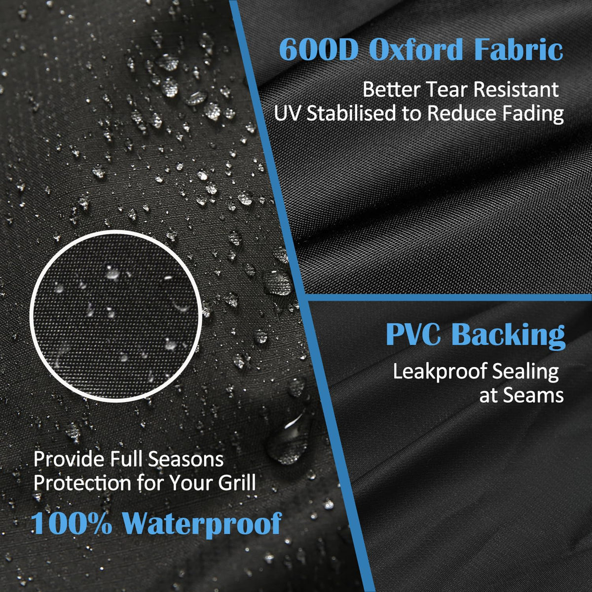 Aurmer wipe-clean exterior protects against outdoor dirt and dust