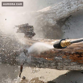 AURORA CAR brick and concrete cleaning with rotating nozzle
