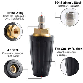 AURORA CAR ceramic-core nozzle resists rust for durability