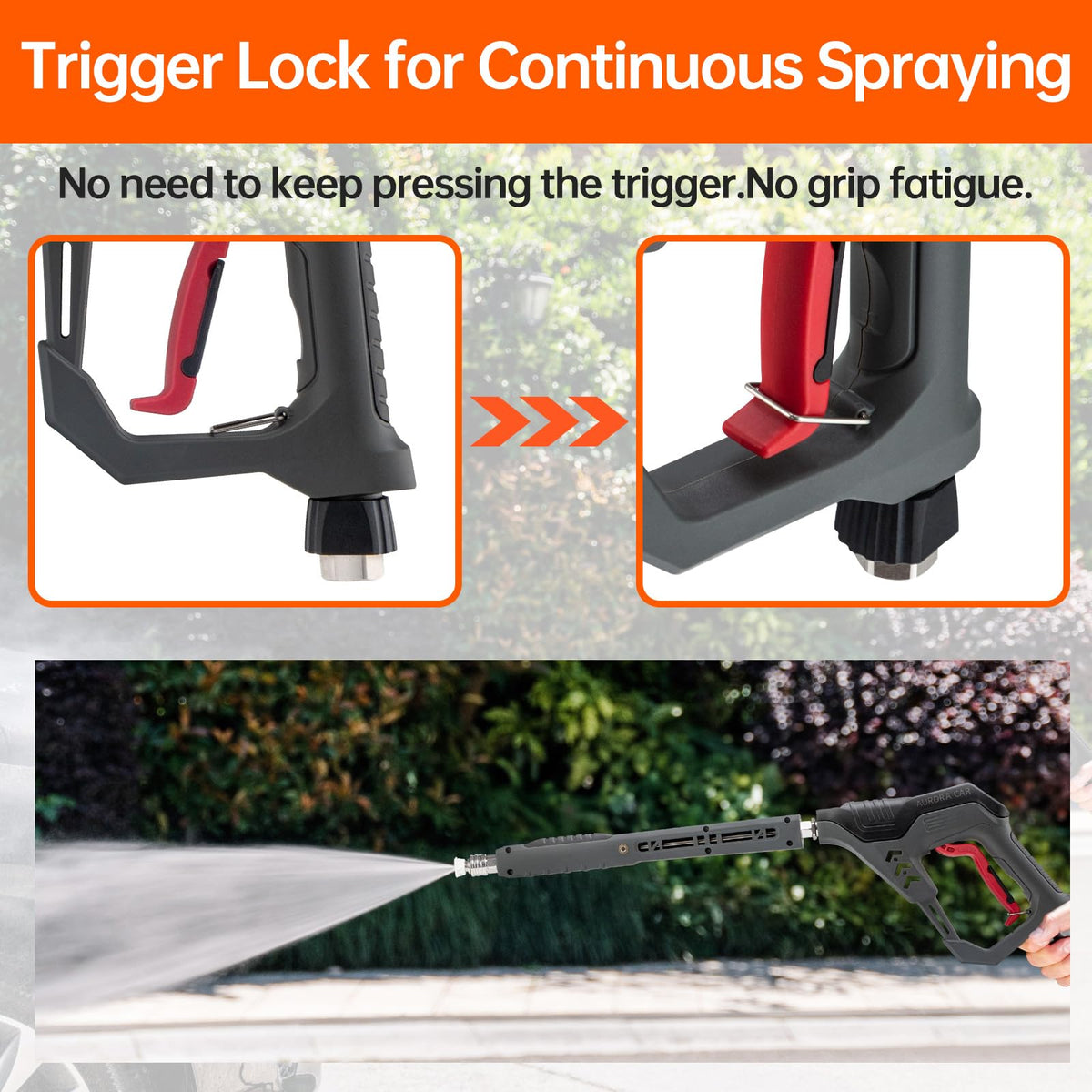 Replacement wand extension for longer reach during cleaning tasks