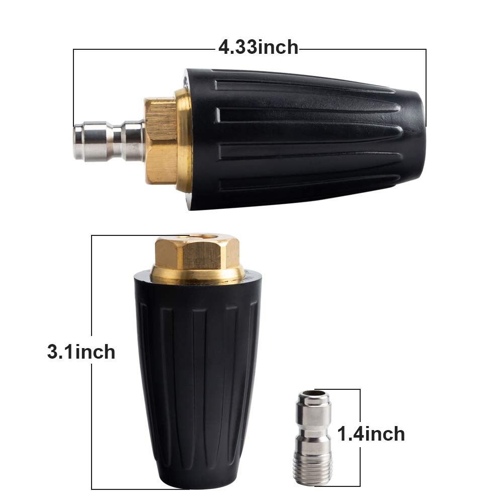AURORA CAR quick-connect fits most wands for easy setup