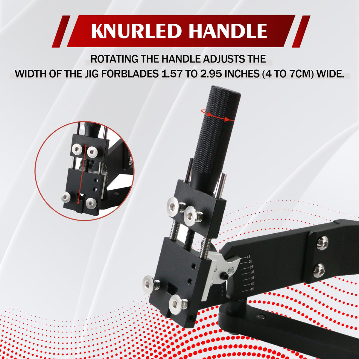 Aurorasters kit includes four adapter screws for compatible grinders.