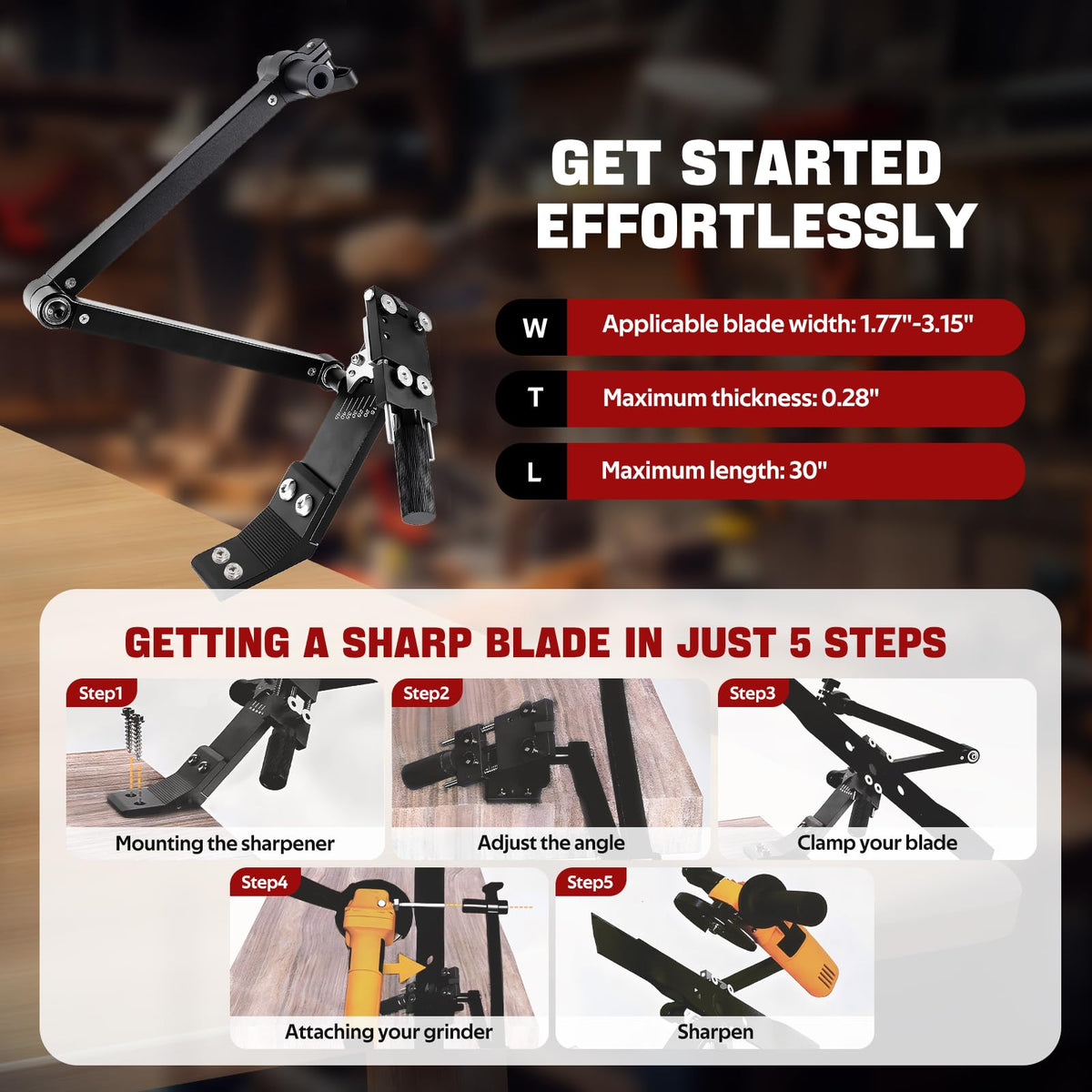 Aurorasters seven-angle adjustment allows precise blade restoration across angles.