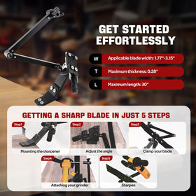 Aurorasters seven-angle adjustment allows precise blade restoration across angles.