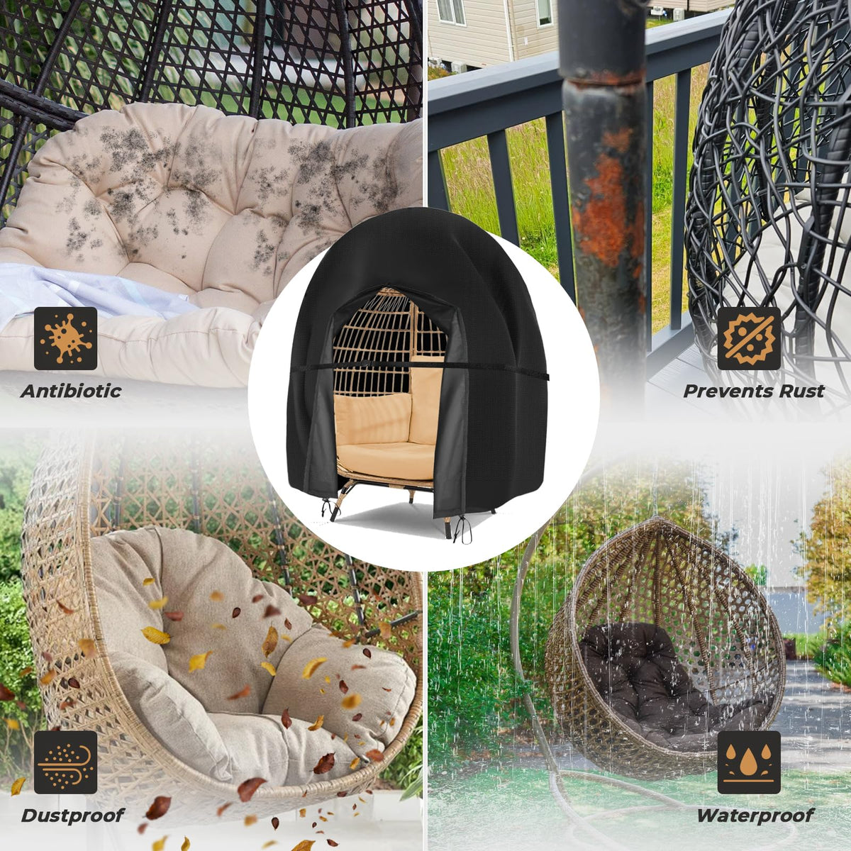 Aurragiy all season patio protection for outdoor furniture.