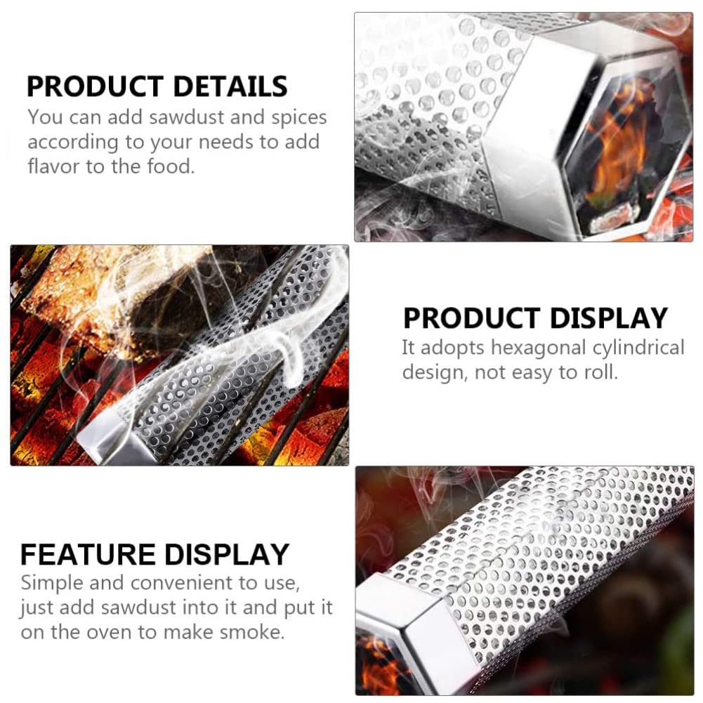Aushucu portable outdoor smoker tube gift box ready for outdoor cooking