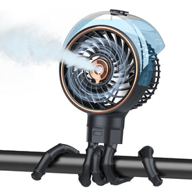 Ausic misting portable stroller fan with 100ml tank for cooling on the go.