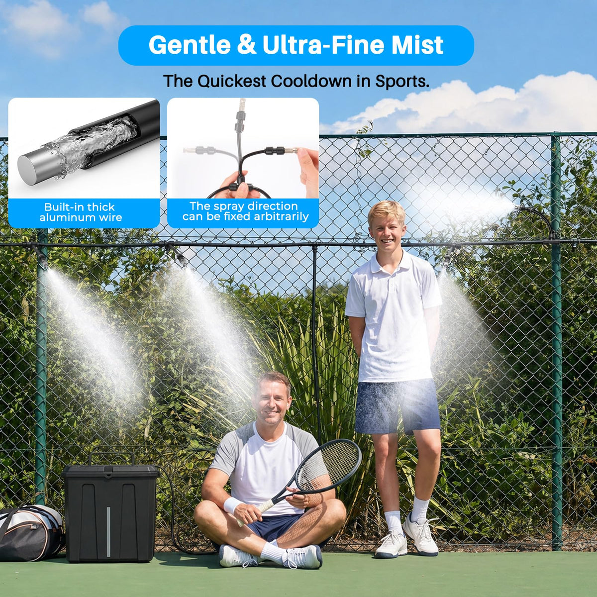 Ausic nozzle replacements keep your misting system running smoothly.