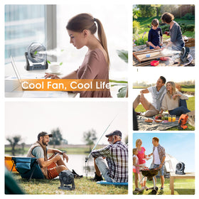 Ausic sturdy ABS body withstands travel and seasonal use.