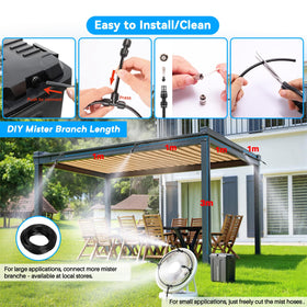 Ausic Type-C charging cable ensures easy recharging for extended outdoor use.