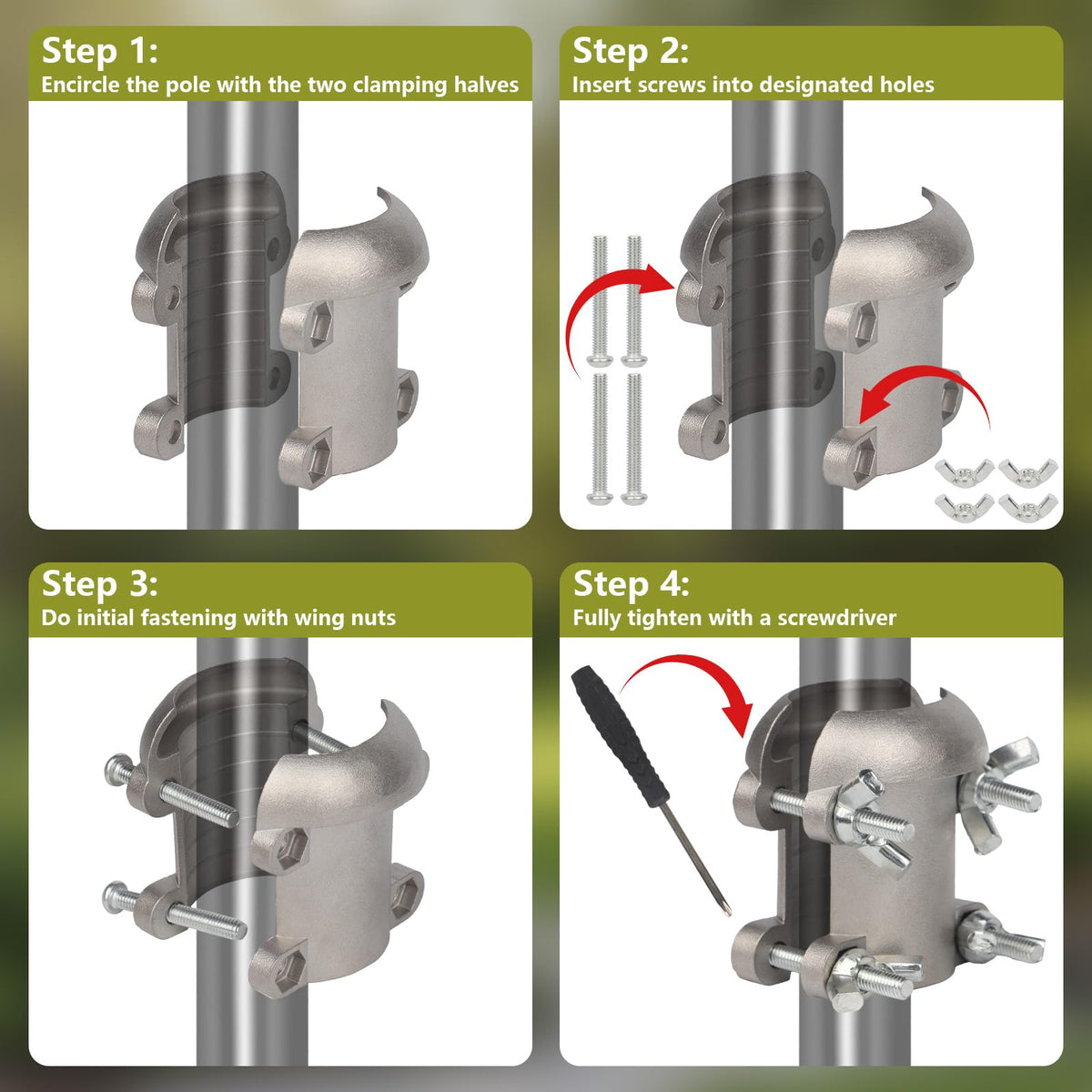 Replacement coupler extends feeder life without full replacement.