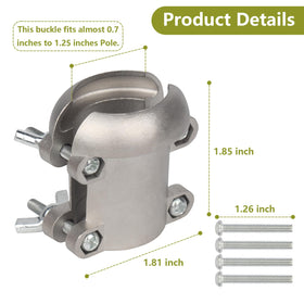 Rounded top swinging baffle blocks squirrels while allowing bird access.