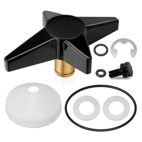 AUTOBABA CX900G locking knob mounted on filter housing for secure operation