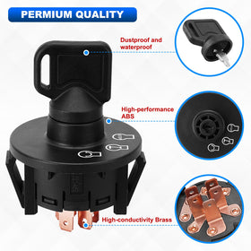 AUTOBABA ignition switch ABS body for durability