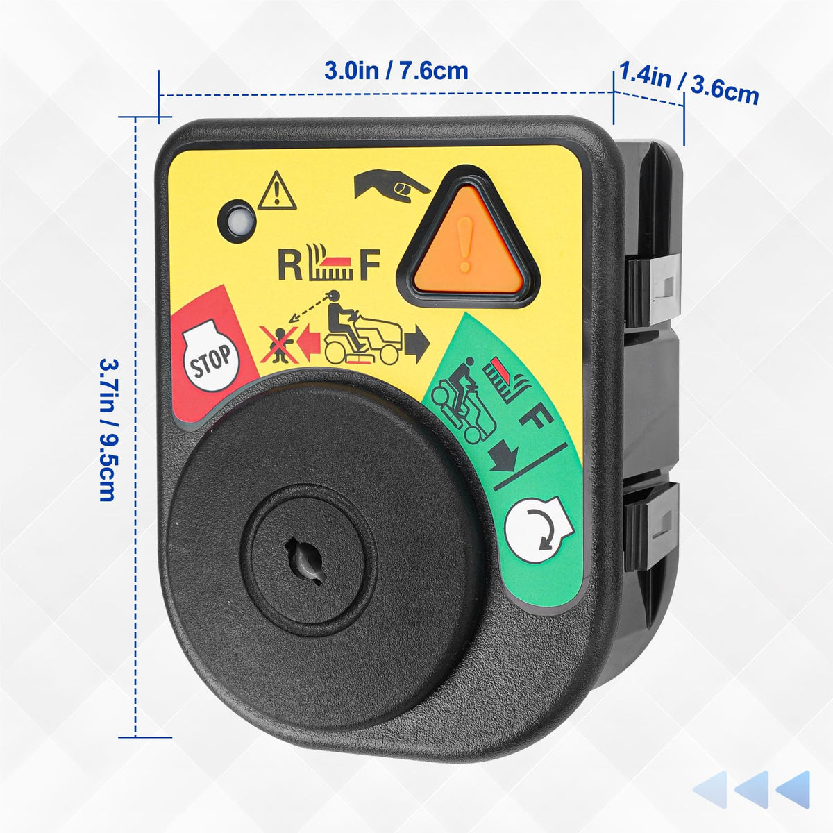 AUTOBABA wide compatibility ignition switch module for many brands