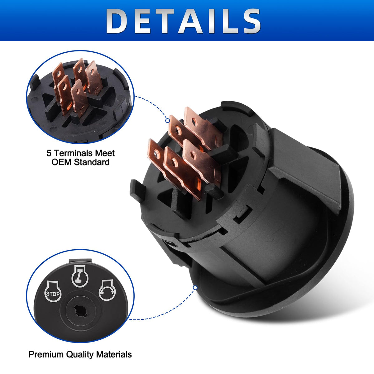 AUTOBABA key in hand demonstrates easy installation