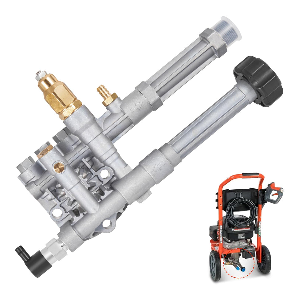 AUTOBABA pump head assembly for AR-series pumps with durable aluminum body