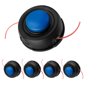 AUTOBABA T35 Tap Advance Trimmer Head front view for versatile weed trimming