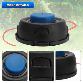 AUTOBABA T35 Tap Advance Trimmer Head mounts on Husqvarna-compatible shaft